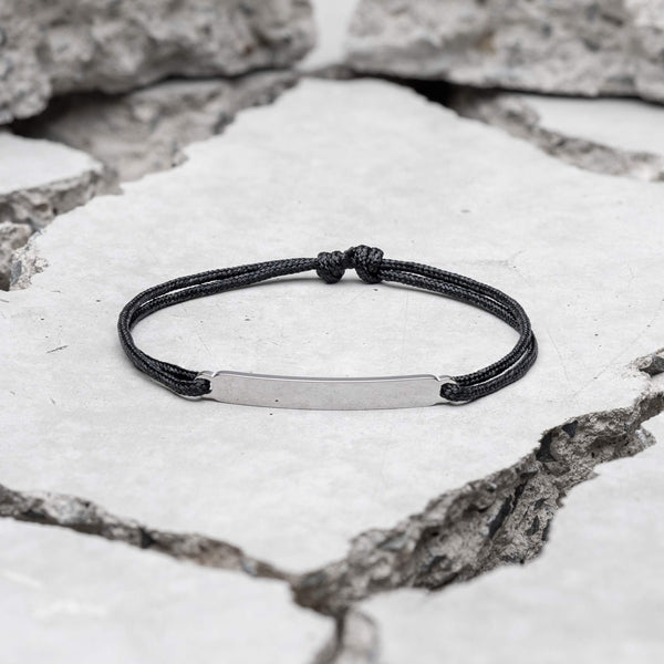 Leather, Hematite, + Lava Beaded Bracelet Stack – Steel Time
